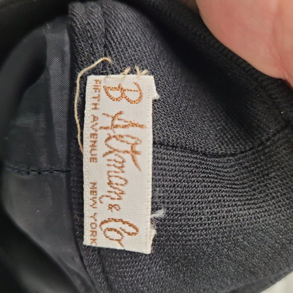 1960s B. Altman Vintage Suit Pants Jacket Set SM - Picture 12 of 13